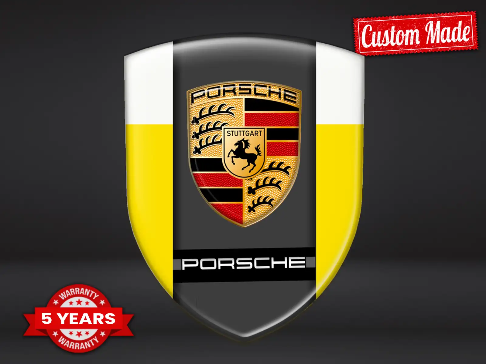 Porsche Pegatinas Negocio Personalizadas Limitadas Derrape Universal